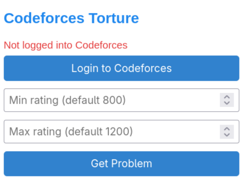 Logged-out popup