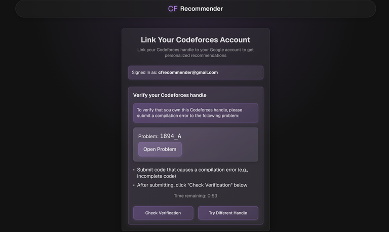 Linking account