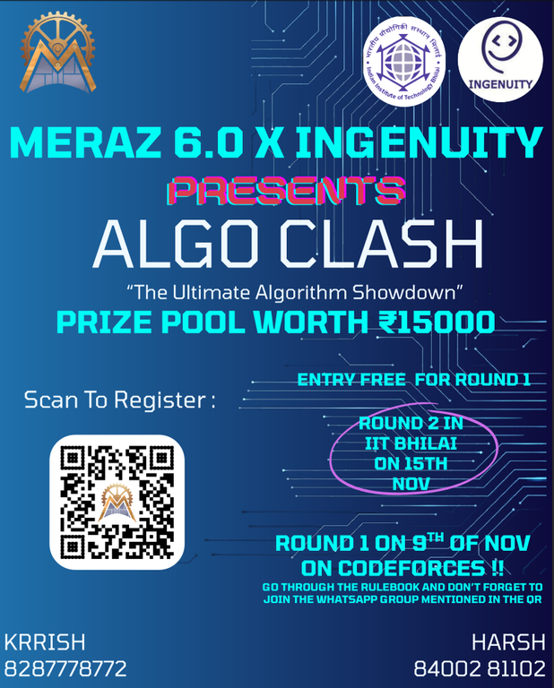 AlgoClash Poster