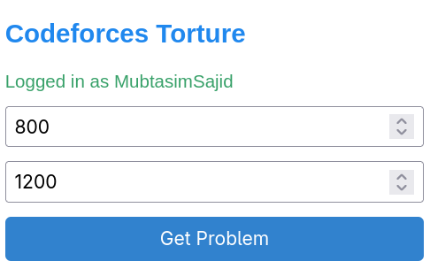 Logged-in popup