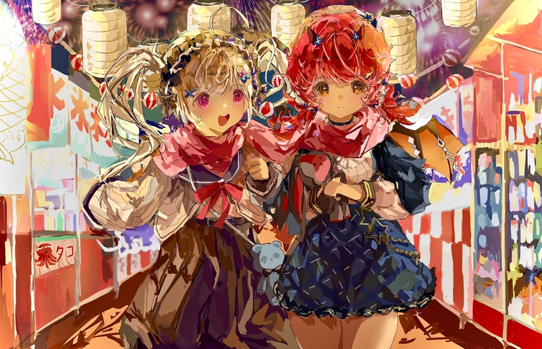 Koxia, Mahiru and Winter Festival